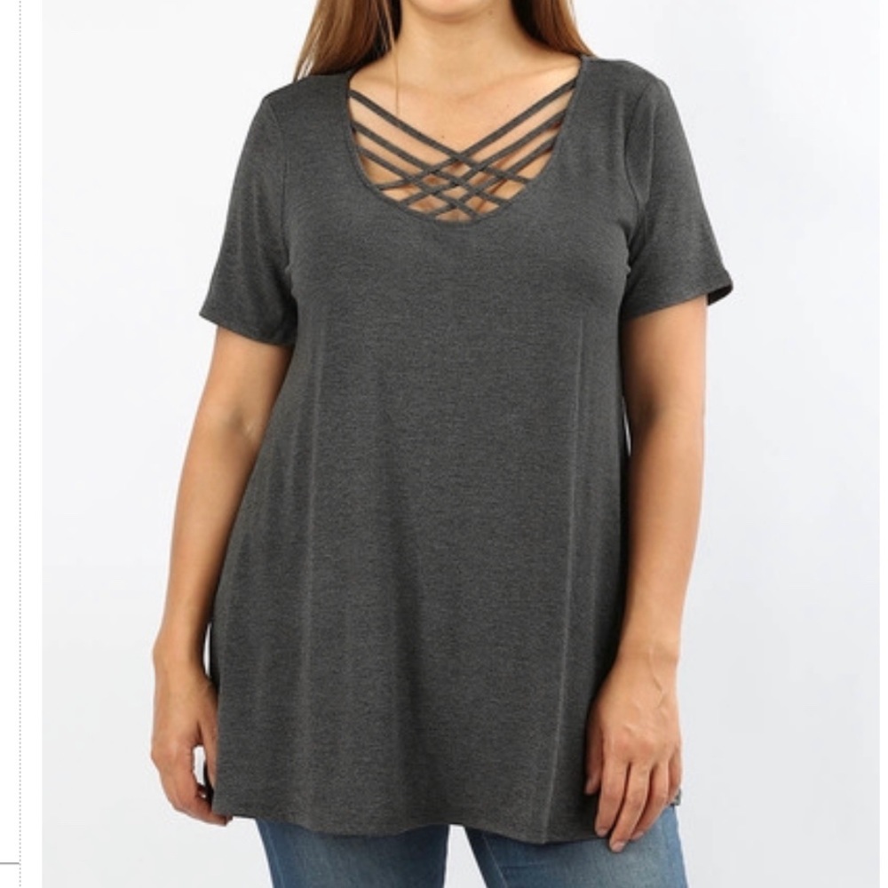 Zenana Premium triple lattice charcoalPLUS
